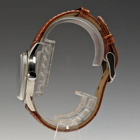 British vintage Benson mechanical wristwatch CYMA Move metal case good operation